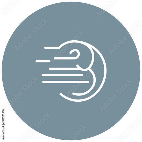High Winds Vector Icon