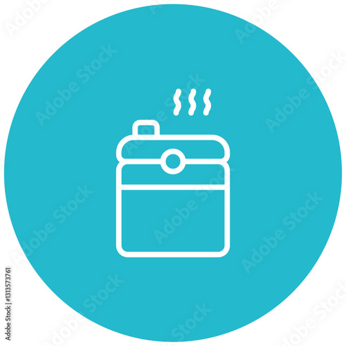 Ash Dispenser Vector Icon