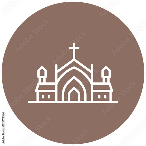 Funeral Procession Vector Icon