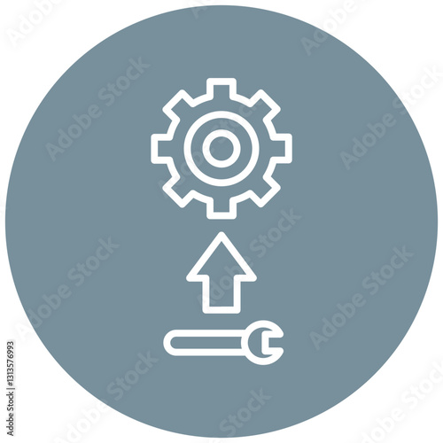 Equipment Upgrade Vector Icon