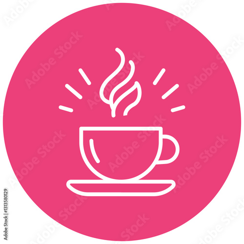 Coffee Aroma Vector Icon