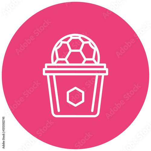 Soccer Fan Merchandise Vector Icon