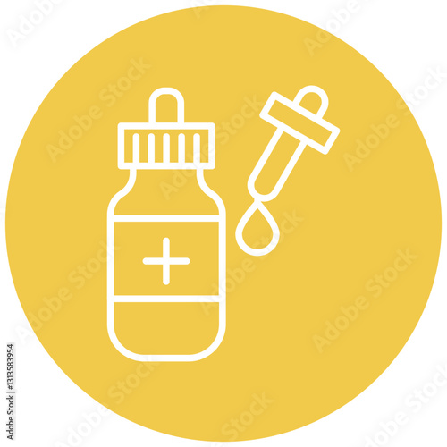 Medicine Dropper Vector Icon