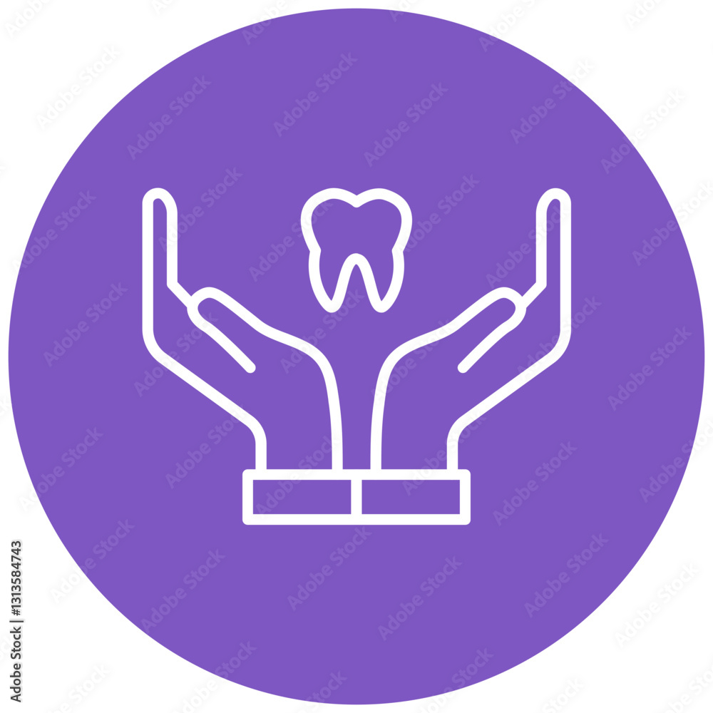 Dental Care Vector Icon Dental Care Vector Icon