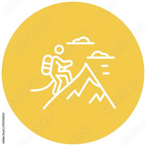 Overcoming Challenges Vector Icon