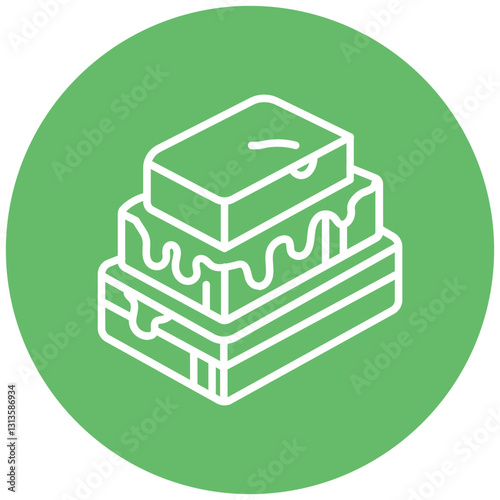 Halva Vector Icon