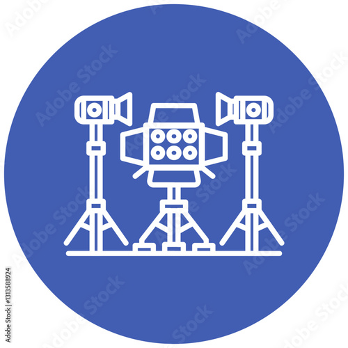 Lighting Rig Vector Icon
