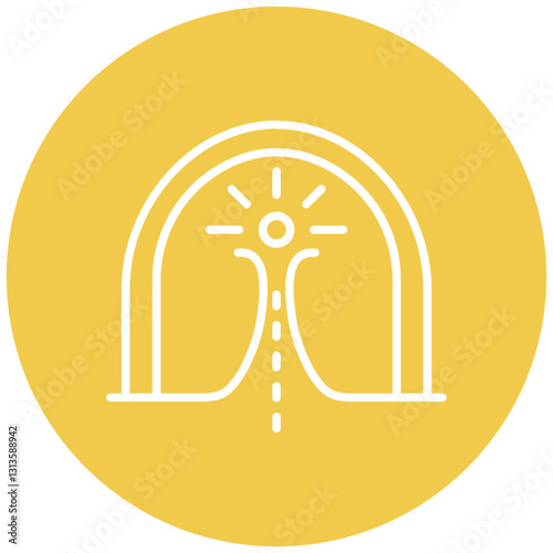 Narrative Arc Vector Icon