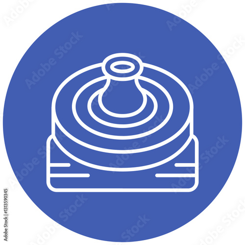 Potter Wheel Vector Icon