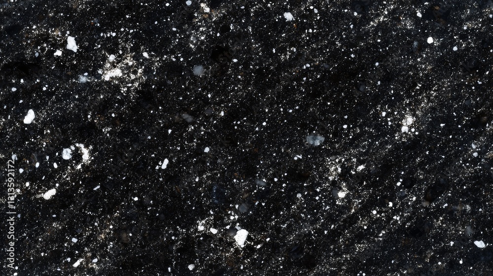 Obraz premium Black and White Speckled Texture Background