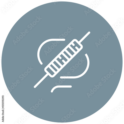 Resistance Cable Vector Icon