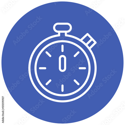 Exercise Timer Vector Icon