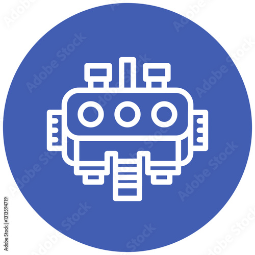 Engine Tuning Vector Icon