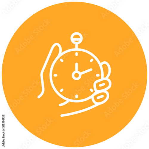 Lap Record Vector Icon