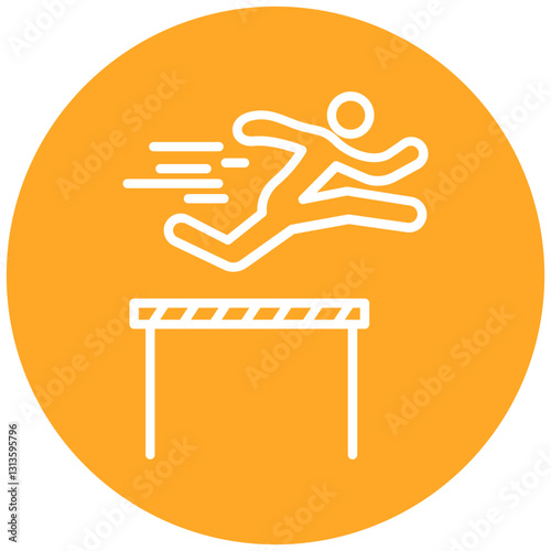 Hurdles Vector Icon