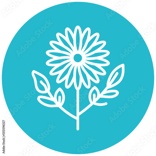 Aster Vector Icon