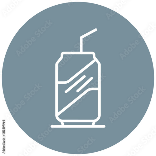 Soda Vector Icon