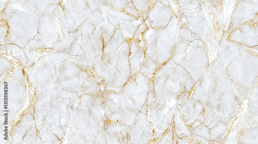 Fototapeta premium Ultra realistic marble texture with intricate gold veins, high definition detail