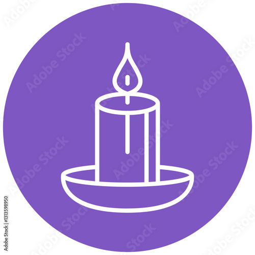 Candle Vector Icon