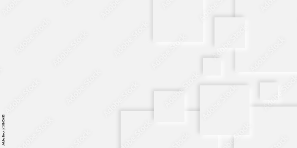 Abstract white rectangle shape geometric line background. abstract seamless modern white and gray color technology concept geometric rectangle vector background neomorphism style poster, banner design Abstract white rectangle shape geometric line background. abstract seamless modern white and gray color technology concept geometric rectangle vector background neomorphism style poster, banner design