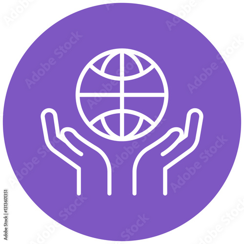 Earth Hour Vector Icon