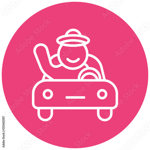 Preferred Driver Vector Icon