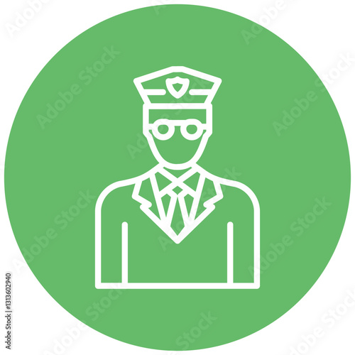 Bodyguard Vector Icon