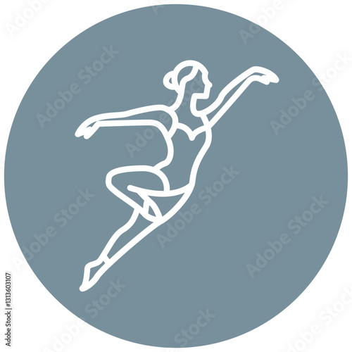 Dancer Vector Icon