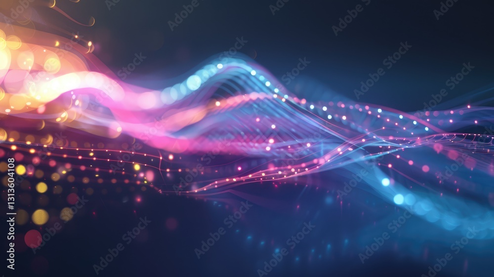 Wonderful picture of colorful light sparkling particles scattered across space background, create abstract bokeh effect perfect for designs that aim to evoke a sense of energetic and fantasy. AIG53. Wonderful picture of colorful light sparkling particles scattered across space background, create abstract bokeh effect perfect for designs that aim to evoke a sense of energetic and fantasy. AIG53.
