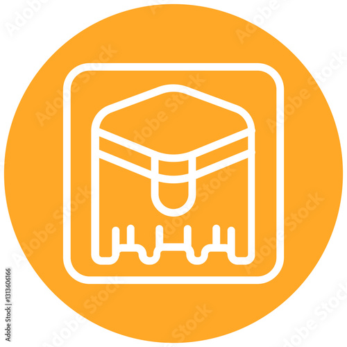Hajj Token Vector Icon