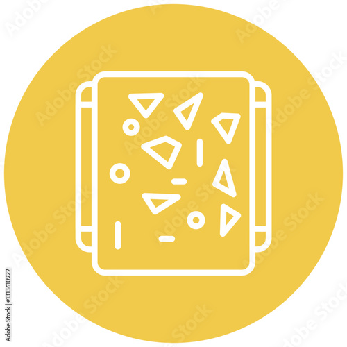 Climbing Training Board Vector Icon