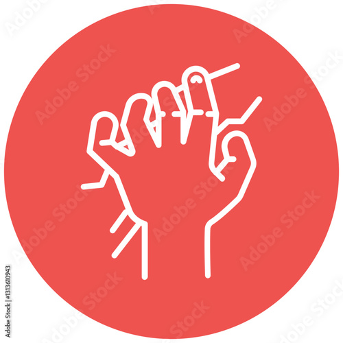 Hand Jam Vector Icon