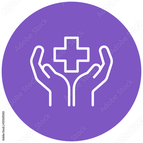 Cross Allergy Reaction Vector Icon