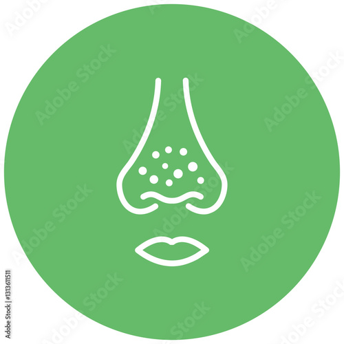 Mold Allergy Vector Icon