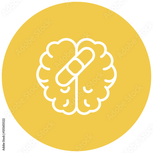 PTSD Therapy Vector Icon