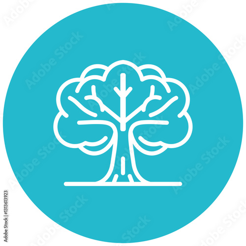 Lush Greenery Vector Icon