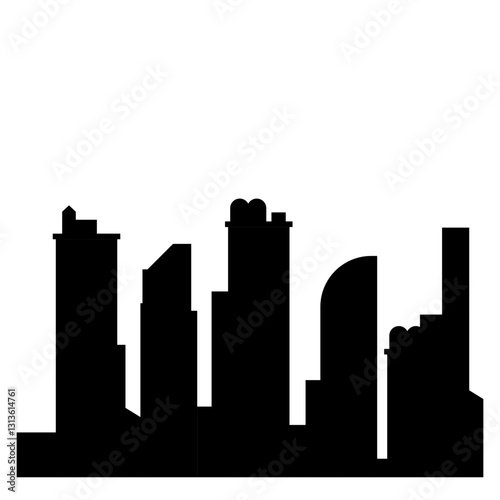 Urban Skyline Silhouette