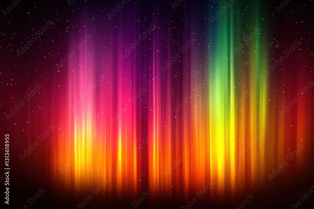A mesmerizing aurora borealis-inspired background with vibrant, flowing colorful light beams and sparkling stars illuminating the dark, creating an enchanting cosmic atmosphere. A mesmerizing aurora borealis-inspired background with vibrant, flowing colorful light beams and sparkling stars illuminating the dark, creating an enchanting cosmic atmosphere.