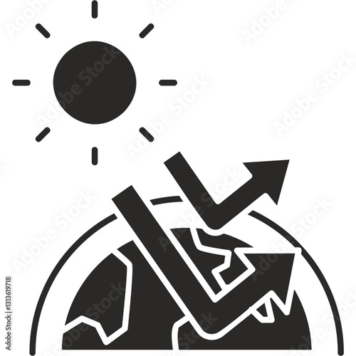 Greenhouse Effect Icon