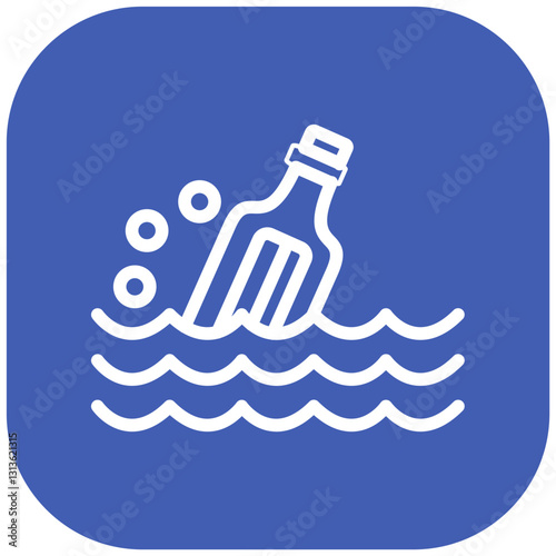 Message In Bottle Icon