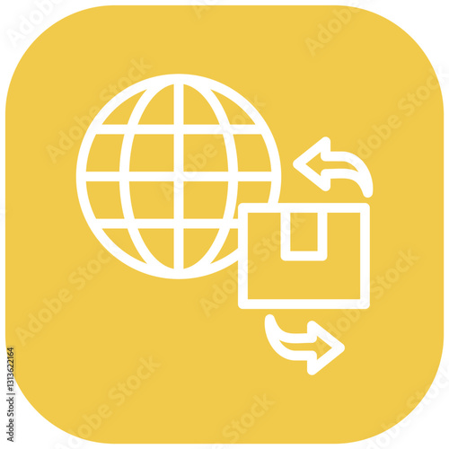 Worldwide Shipping Icon
