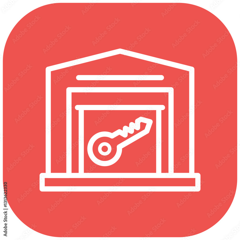 Warehouse Key Icon Warehouse Key Icon