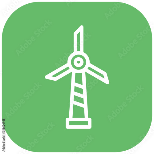 Wind Turbine Icon