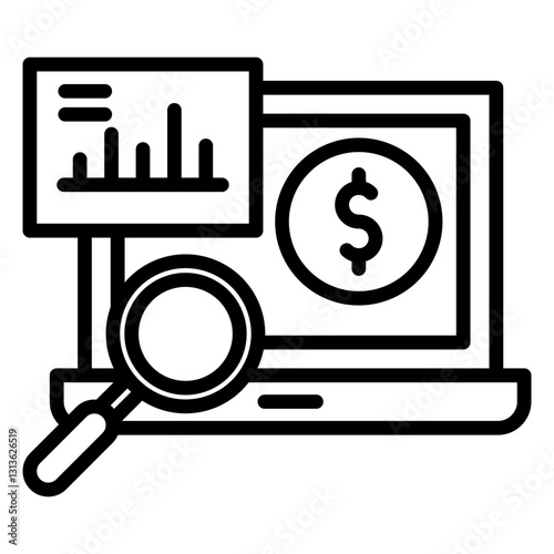 Financial Analyst Icon