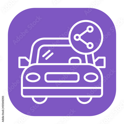 Car Sharing Icon