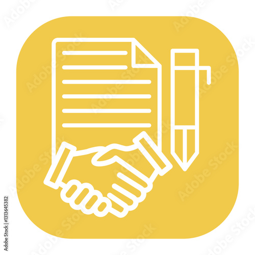 Franchise Agreement Icon