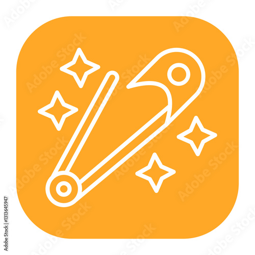 Diaper pin Icon