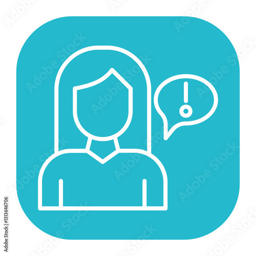 Female Informant Icon