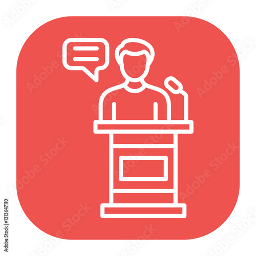 Male Witness Icon