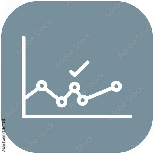 Stacked & Marked Line Icon